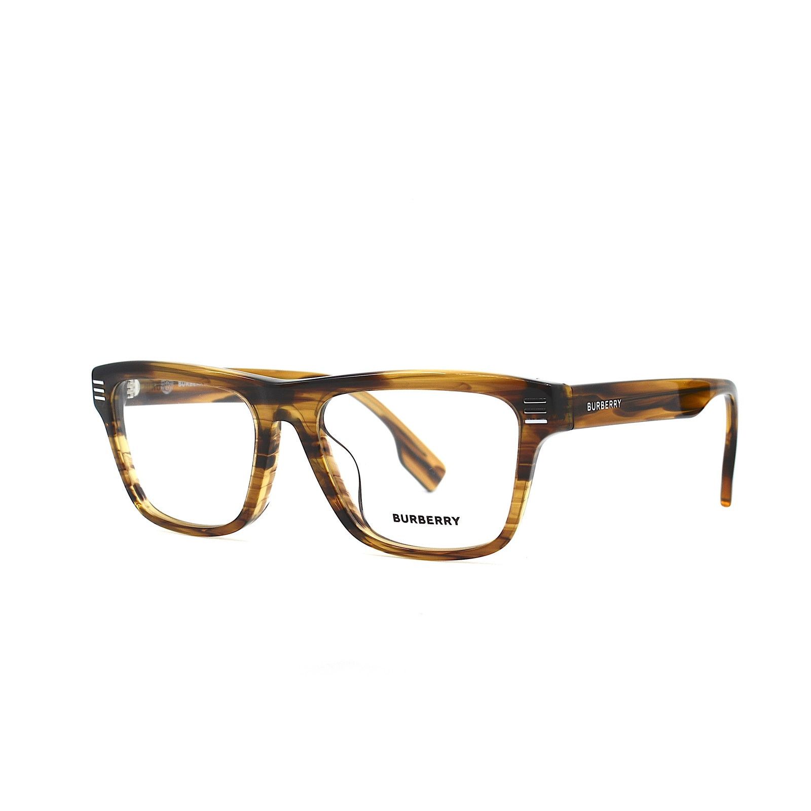 Burberry NEW BURBERRY BE2387F 4095 BROWN HAVANA MEN EYEGLASSES FRAME Size ONE SIZE - 3 Thumbnail