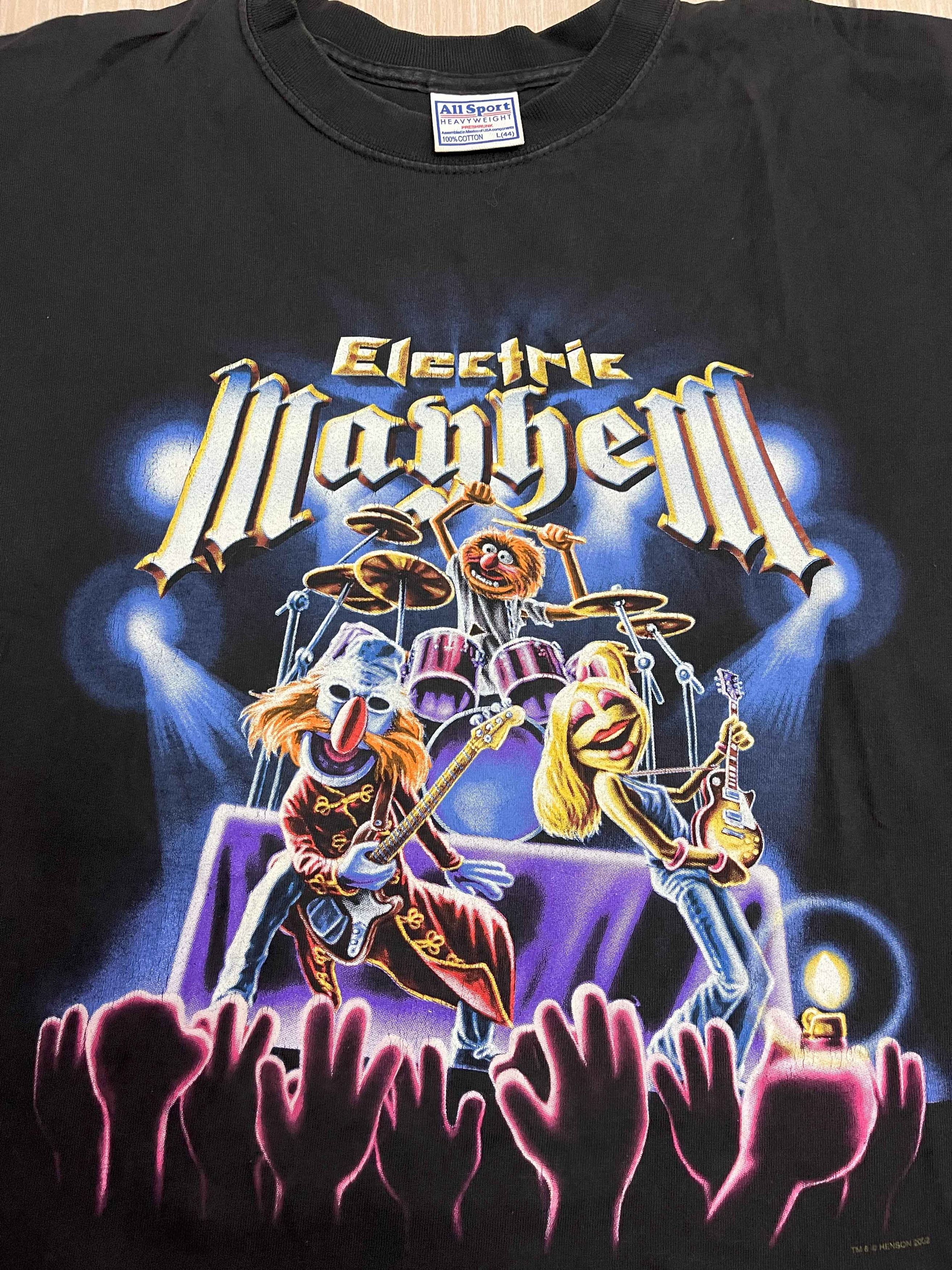 Other Y2K Vintage 2000s The Muppet Show "Electric Mayhem" T-shirt Size US L / EU 52-54 / 3 - 2 Thumbnail