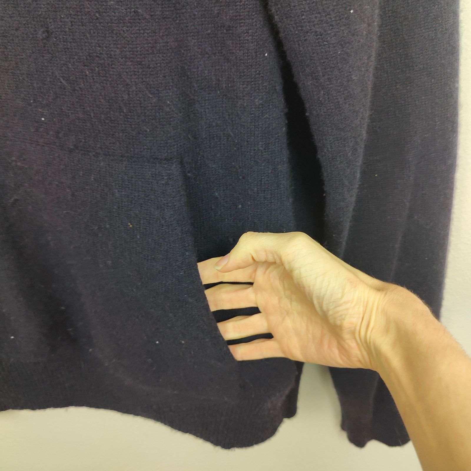 Cos COS Cashmere Hoodie Mens Medium Black Pullover Size US M / EU 48-50 / 2 - 3 Thumbnail