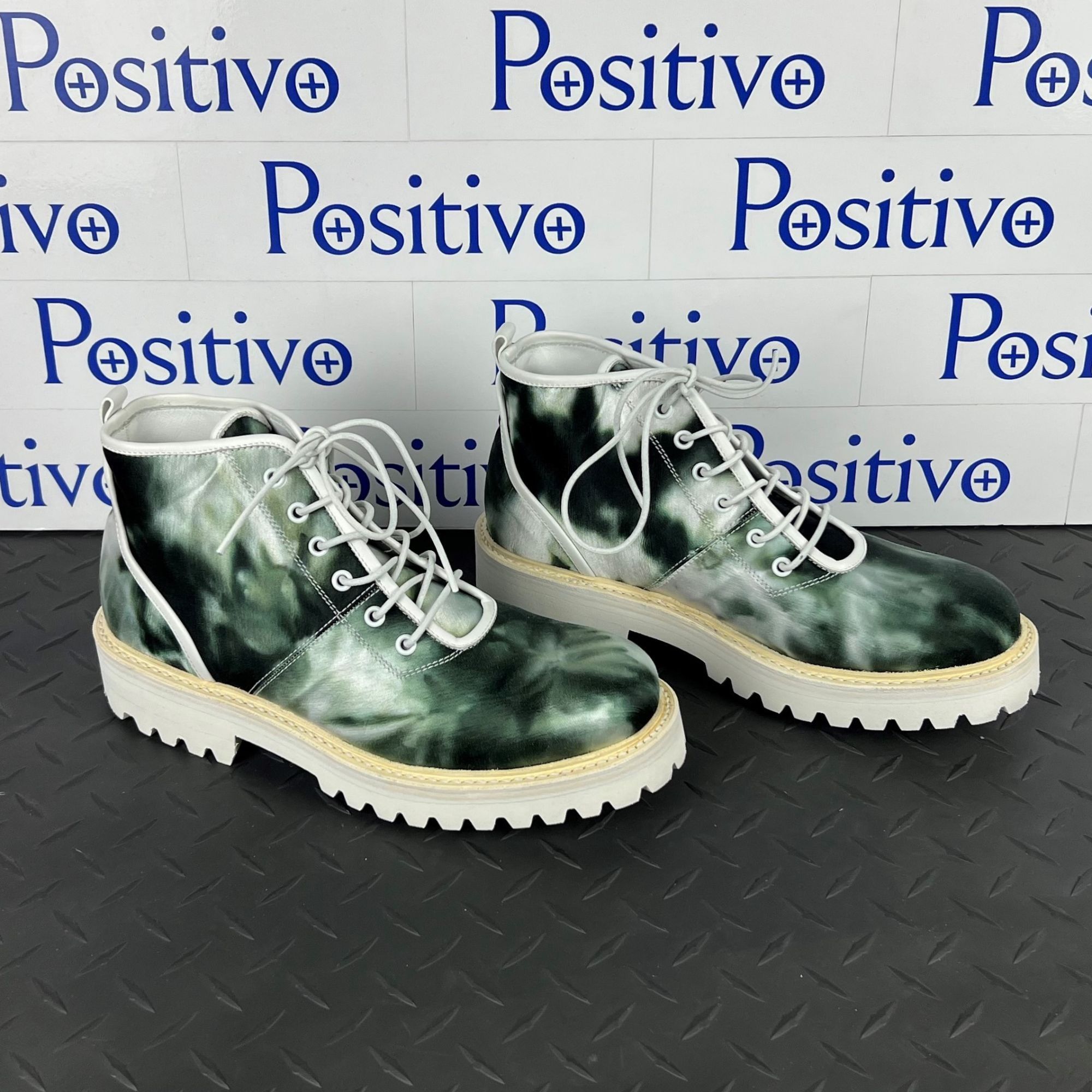 Buscemi Buscemi Lotta Tie Dye Canvas Boots US 9 SAMPLE Size US 9 / EU 42 - 4 Thumbnail