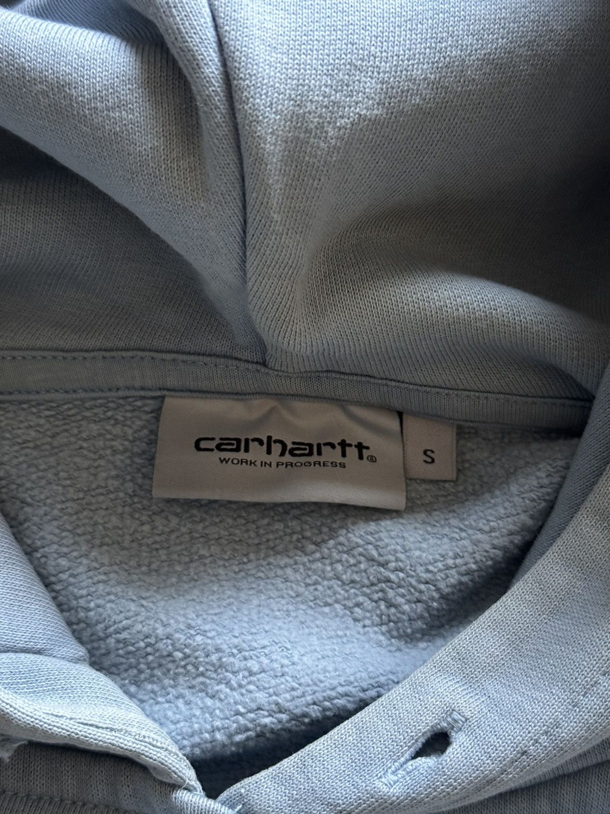 Carhartt × Carhartt Wip × Vintage Vintage Carhartt Wip Hooded Grin Sweat Hoodie Size US S / EU 44-46 / 1 - 12 Thumbnail