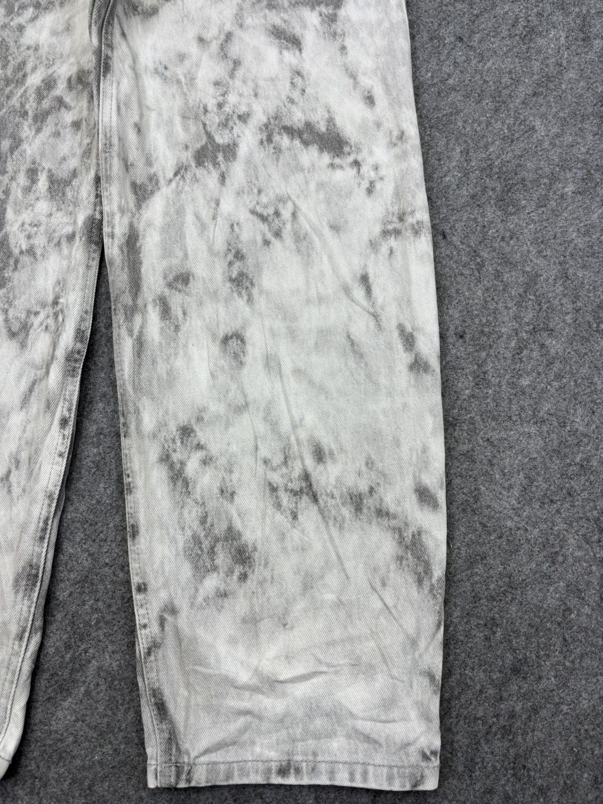 Japanese Brand Archival Page Boy Full Cloudy Fades Balloon Denim F831 Size US 27 - 4 Thumbnail