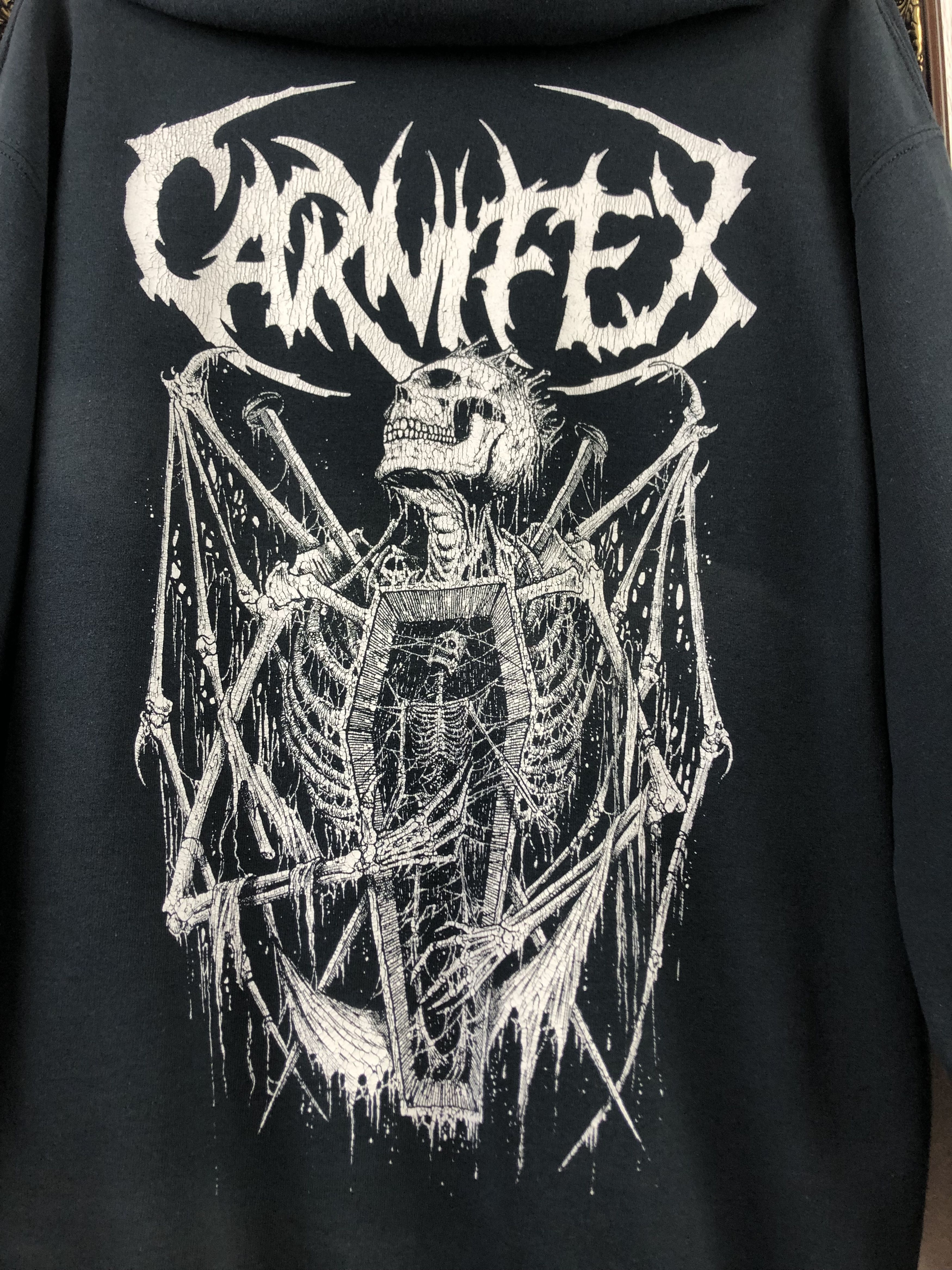 Band Tees Vintage Carnifex Hoodie Band Black Metal Graphic Grindcore Size US M / EU 48-50 / 2 - 3 Thumbnail