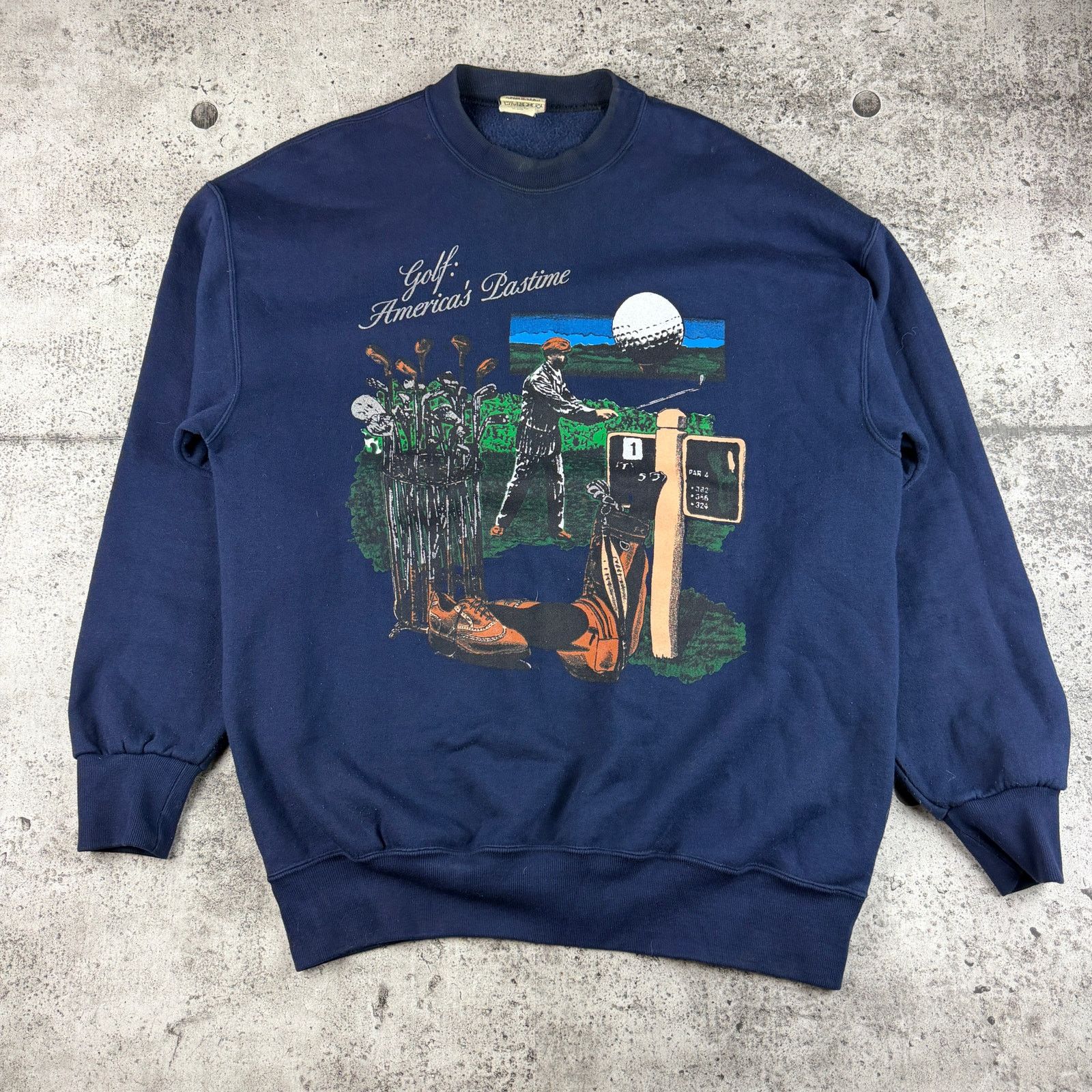 Nutmeg Golf America's Pastime Sweatshirt XL Nutmeg Mills Size US XL / EU 56 / 4 - 2 Thumbnail