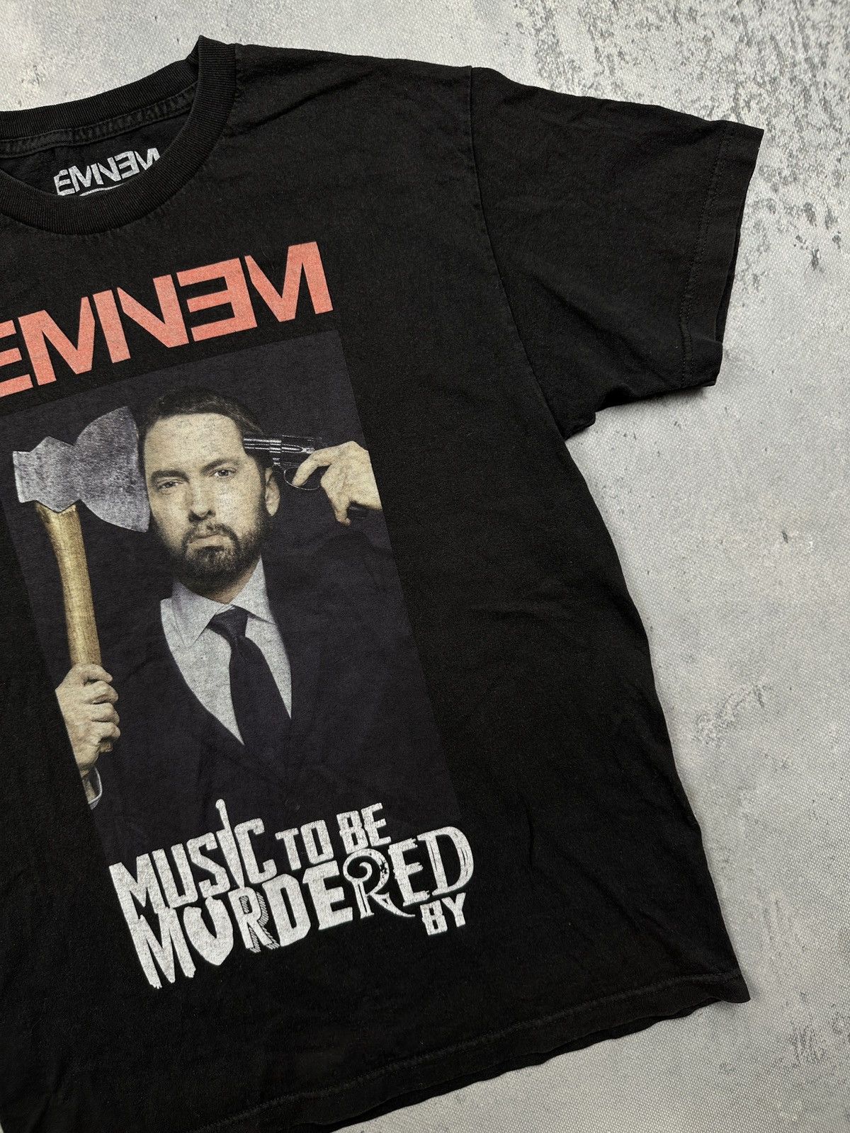 Eminem Eminem Music To Be Murdered By Album Graphic Tee Rap Merch Size US M / EU 48-50 / 2 - 4 Thumbnail