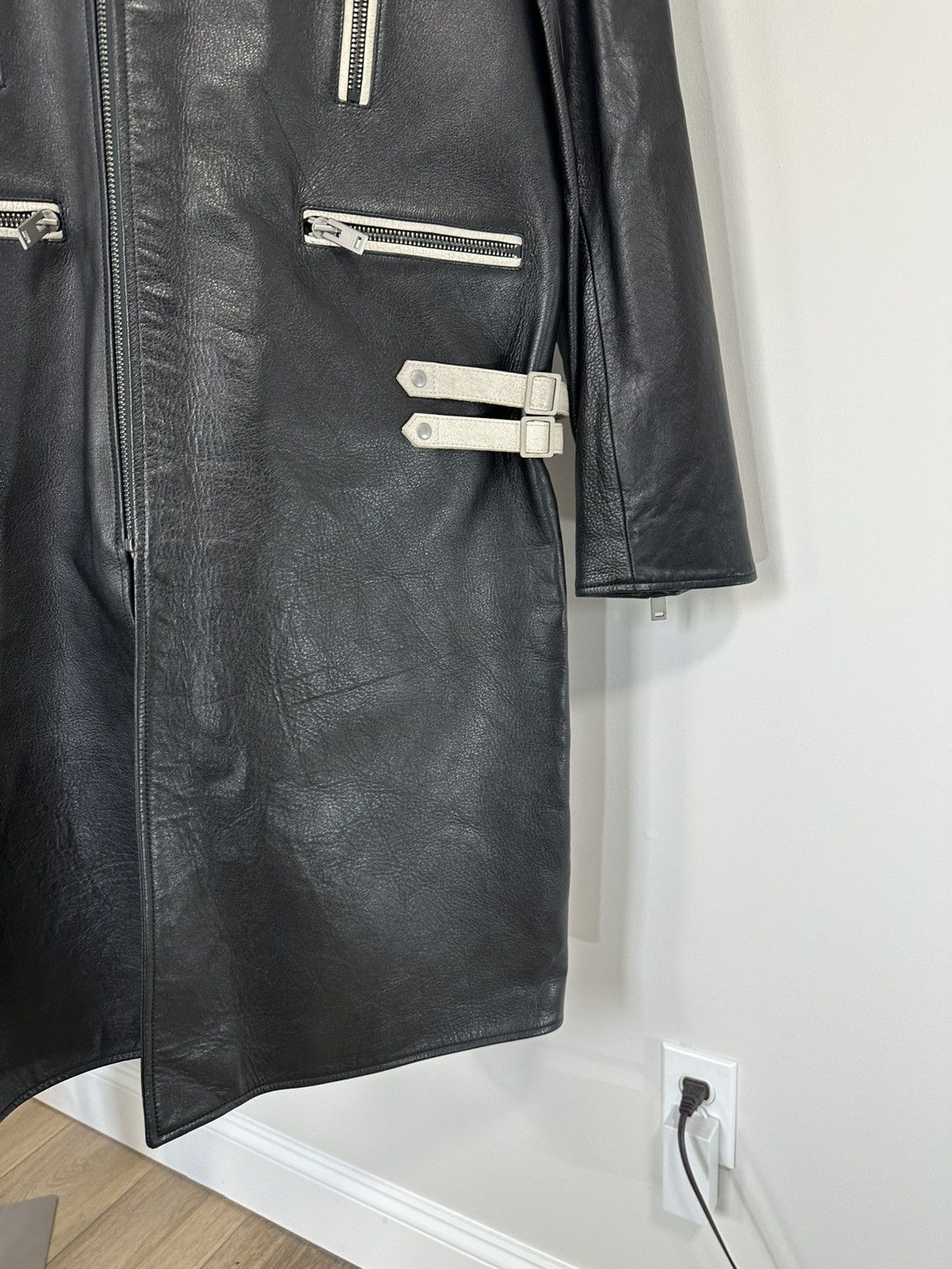 Maison Margiela Maison Margiela MM10 Runway Leather Biker Jacket Size US L / EU 52-54 / 3 - 9 Thumbnail