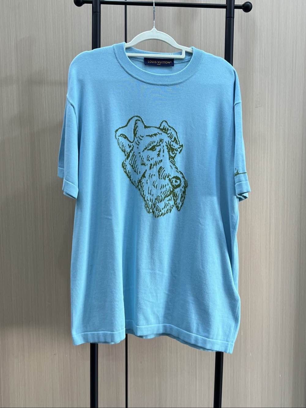 Louis Vuitton Louis Vuitton x Tyler The Creator Dog Logo T-Shirt L Size US L / EU 52-54 / 3 - 1 Thumbnail