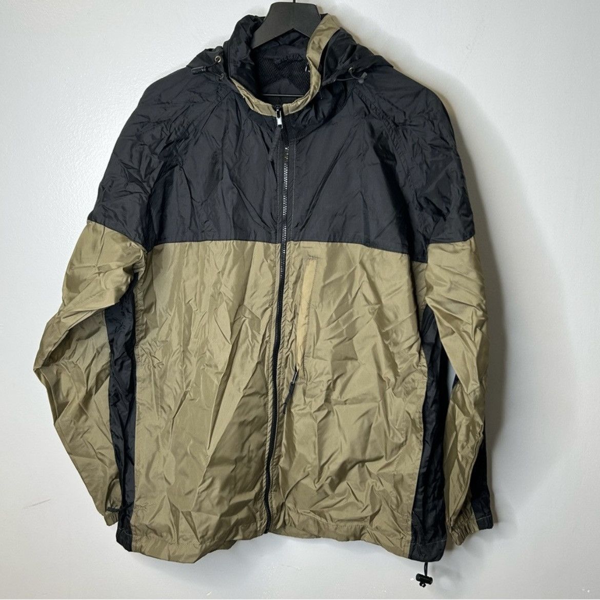 Other Totes Packable Black and Tan Waterproof Rain Jacket Size XL Grailed