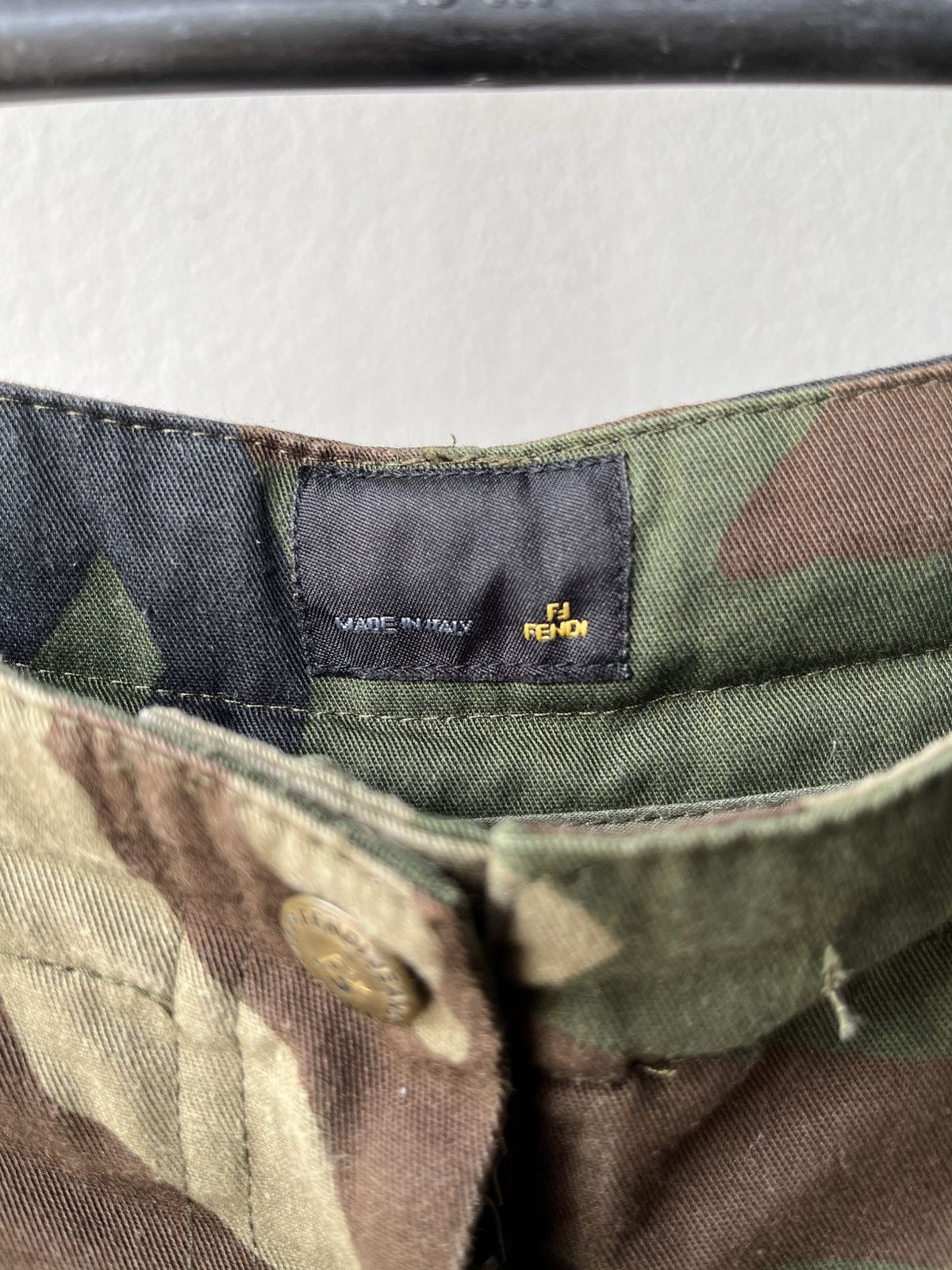 Fendi Fendi Y2K military army low rise pants Size 30" / US 8 / IT 44 - 3 Thumbnail
