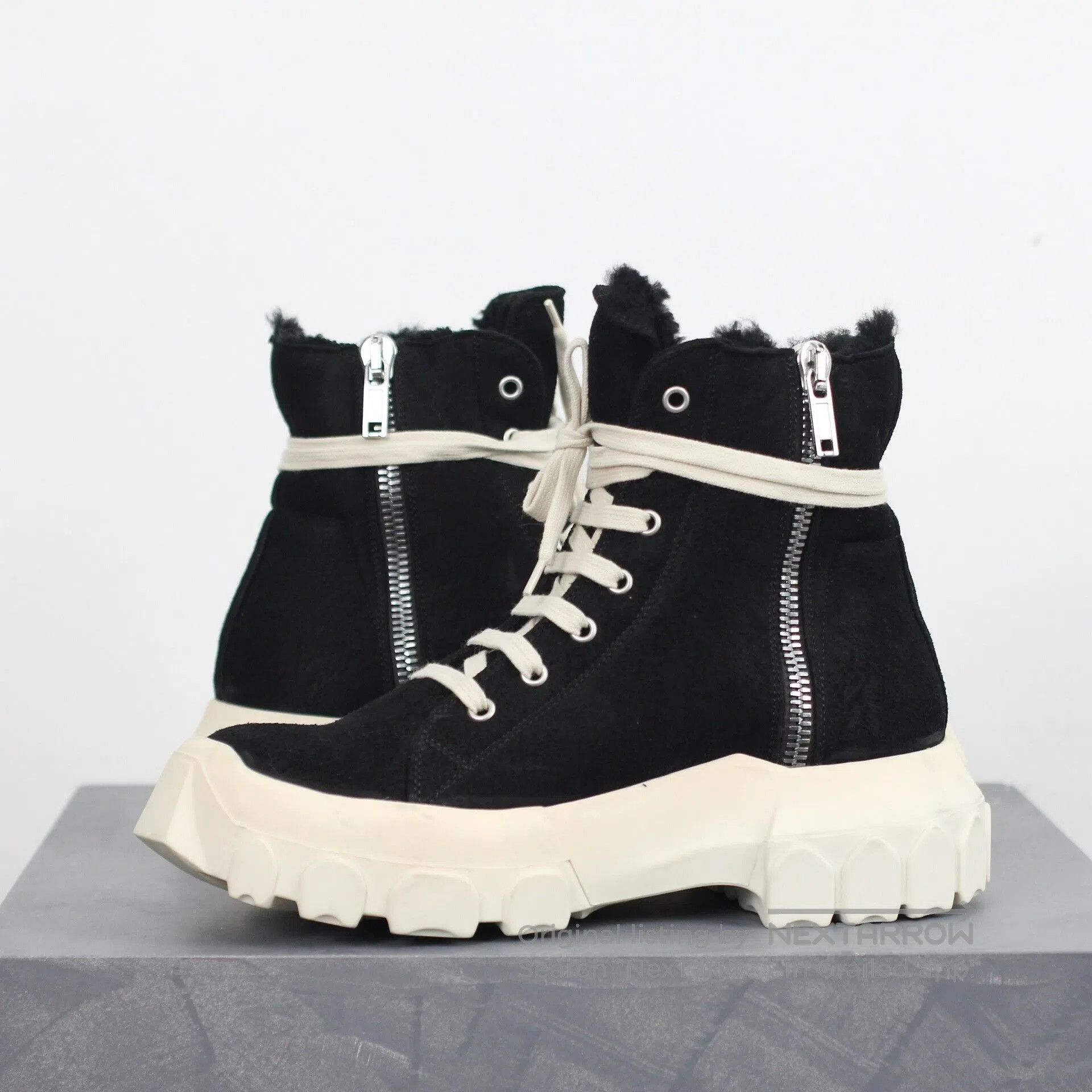 Rick Owens rick owens military style boots in black. Size US 7.5 / EU 40-41 - 4 Thumbnail