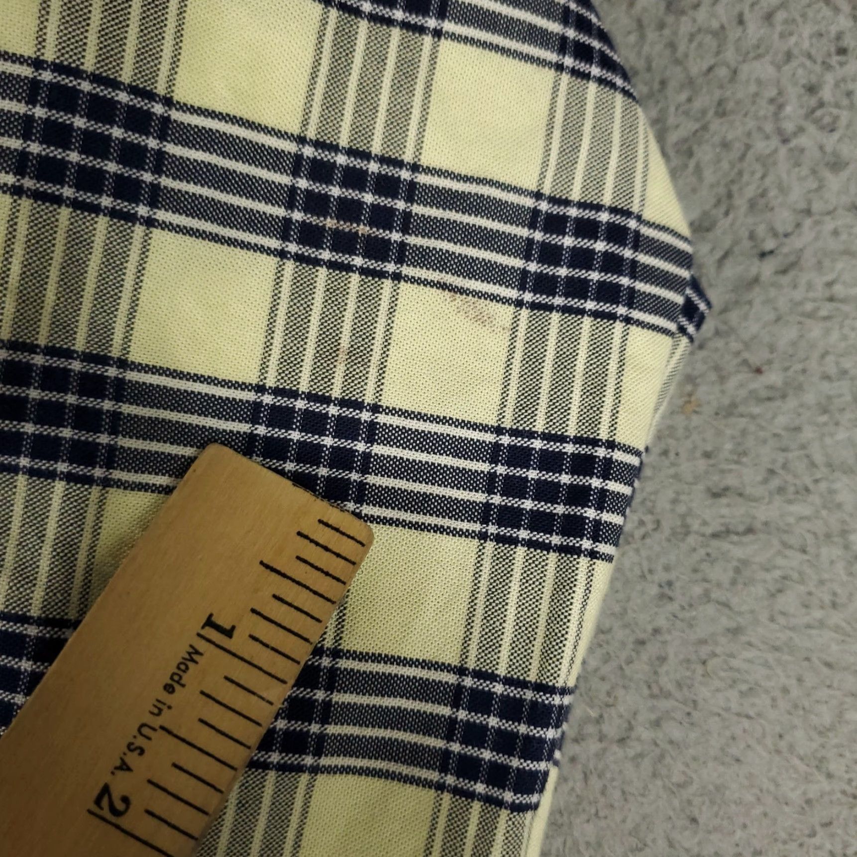 Brooks Brothers Brooks Brothers Shirt Mens L Yellow Plaid Regent Button Up Long Sleeve Regular Cotton Button-Down Casual Formal Workwear Size US L / EU 52-54 / 3 - 3 Thumbnail