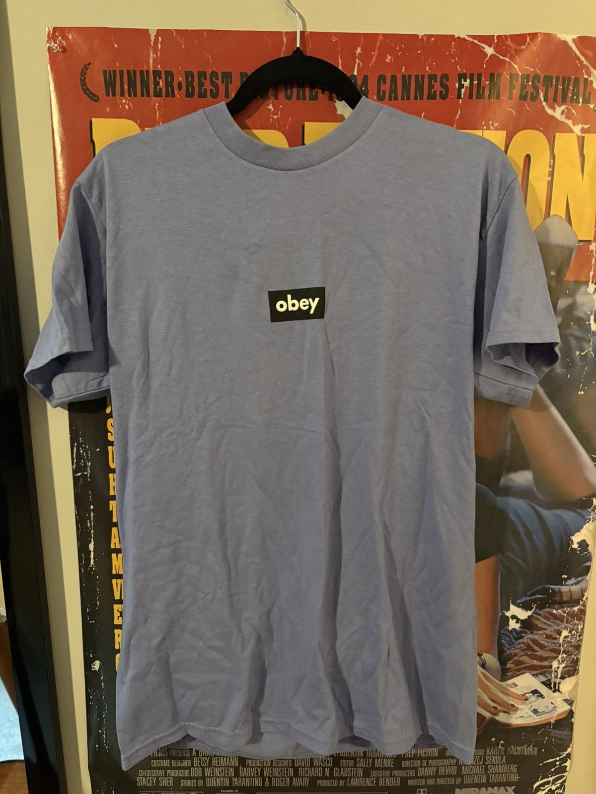 Obey Obey T-shirt purple Size US M / EU 48-50 / 2 - 1 Thumbnail