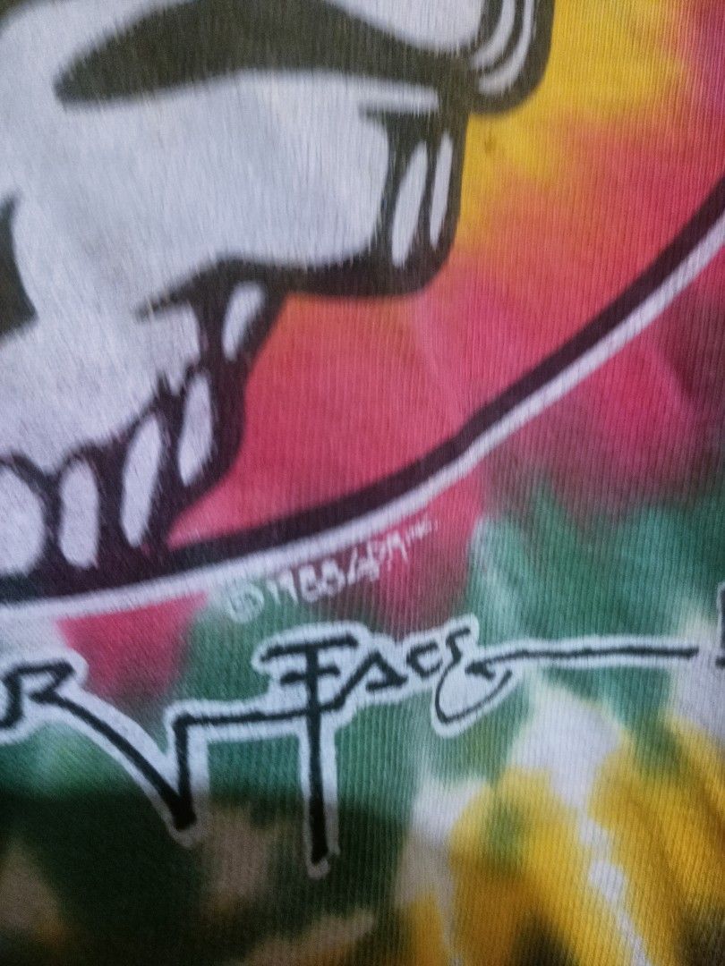 Grateful Dead Vintage 80s Grateful Dead Steal Your Face Tie Dye Size US M / EU 48-50 / 2 - 4 Thumbnail
