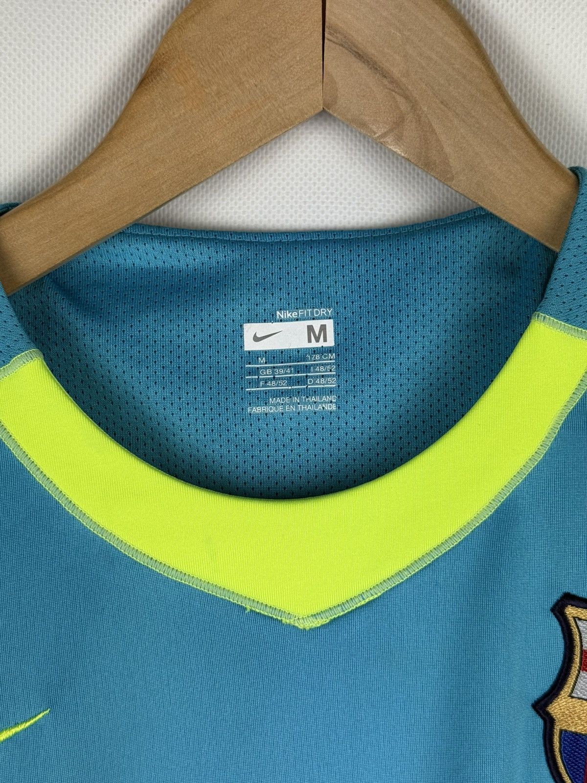Nike Nike FC Barcelona 2007-08 Training Soccer Jersey Shirt Size US M / EU 48-50 / 2 - 9 Thumbnail