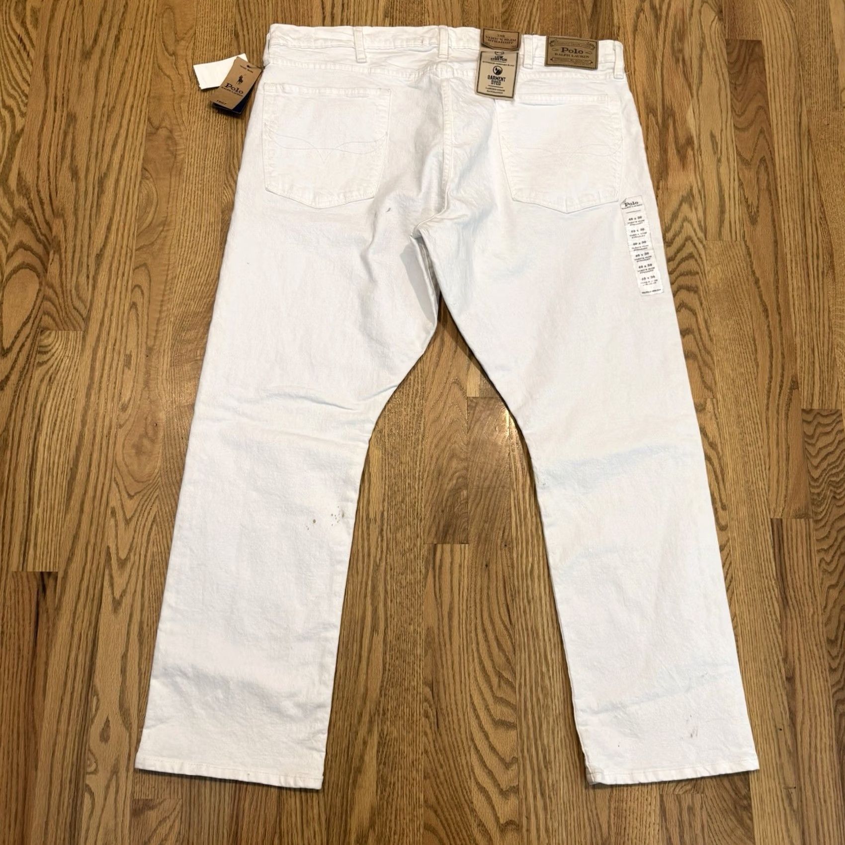 Polo Ralph Lauren Polo Ralph Lauren Varick Slim Straight Jeans Denim Pants Men Size 40x30 White New w/imperf Size US L / EU 52-54 / 3 - 6 Thumbnail