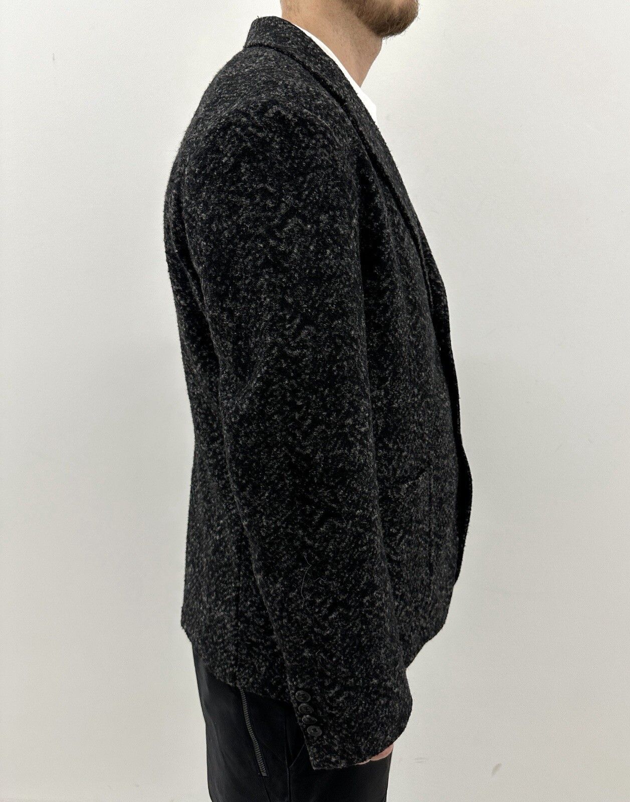 Roberto Cavalli DDP Roberto Cavalli Class Blazer Mens Coat Jacket Wool Blend Size 38R - 8 Thumbnail
