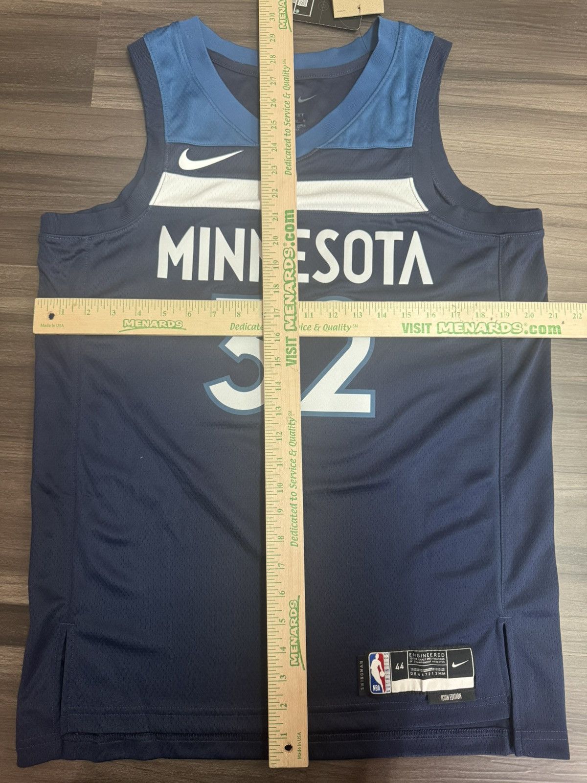 Nike Timberwolves Karl Anthony Towns NBA Icon Edition Jersey 44 Size US M / EU 48-50 / 2 - 7 Thumbnail
