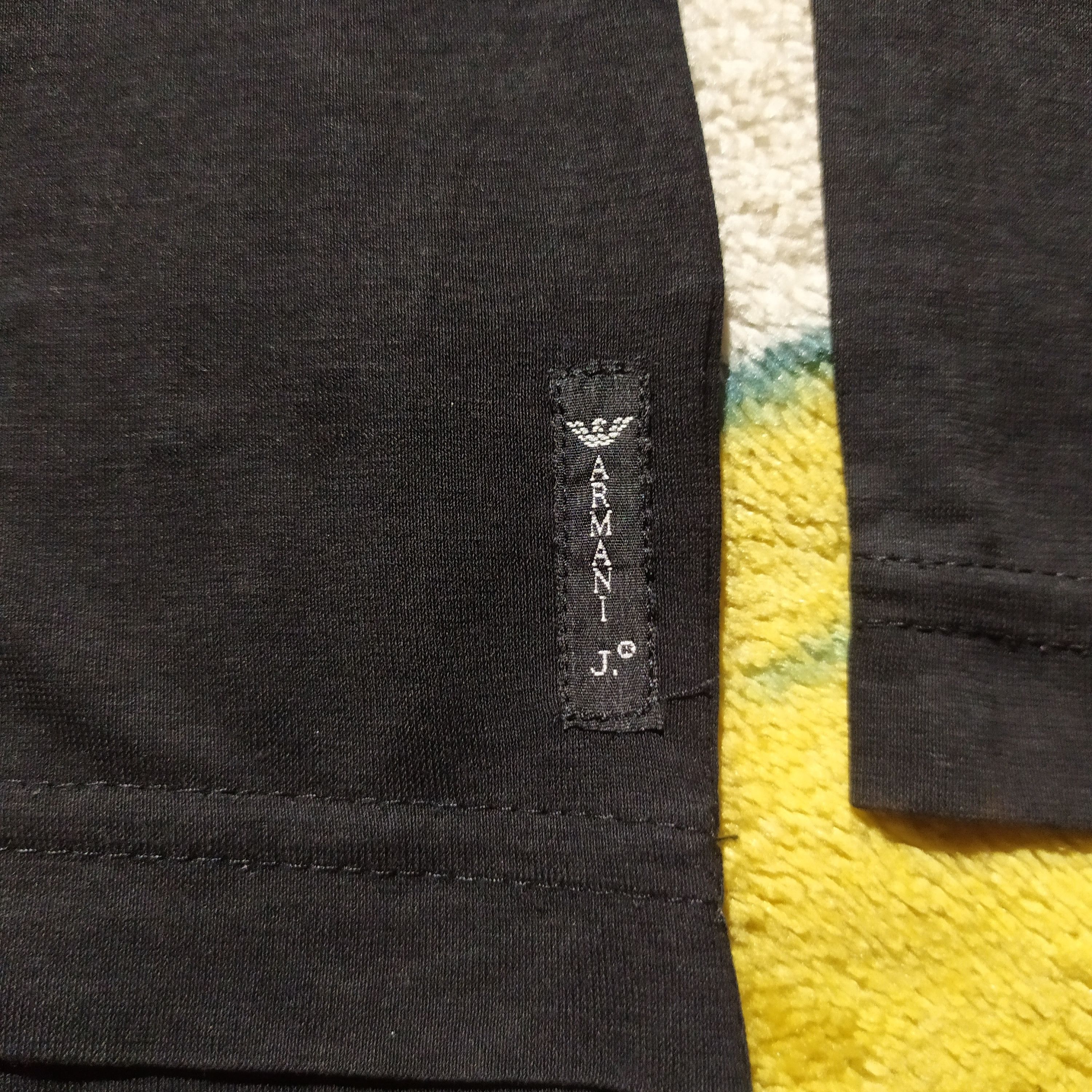 Armani × Designer Armani Jeans Centre Logo Long Sleeve Size US L / EU 52-54 / 3 - 3 Thumbnail
