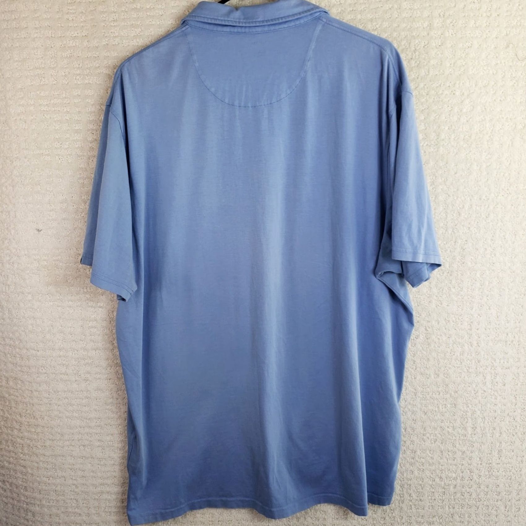 Vintage VINTAGE Fish Hippie Co. Polo Shirt Blue Short Sleeve Mens XXL Polo Shirt Pocket Logo Cotton Blend Knit Regular Shirt Man 2XL Size US XXL / EU 58 / 5 - 6 Thumbnail