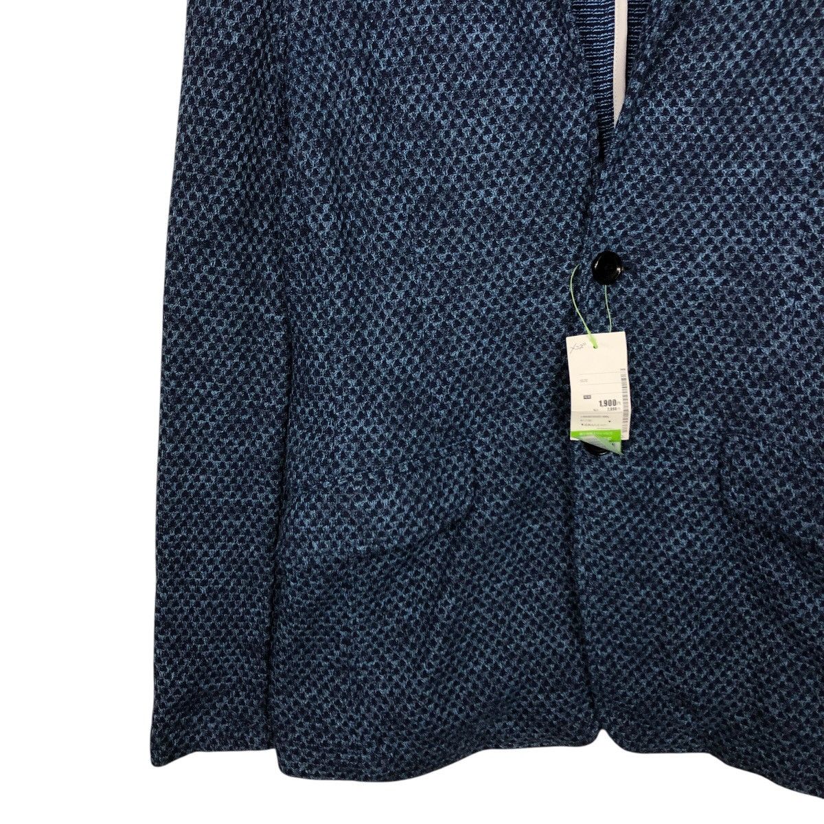 Japanese Brand Men’s Bigi Japan Knit Jacket – Textured Navy Size US M / EU 48-50 / 2 - 5 Thumbnail