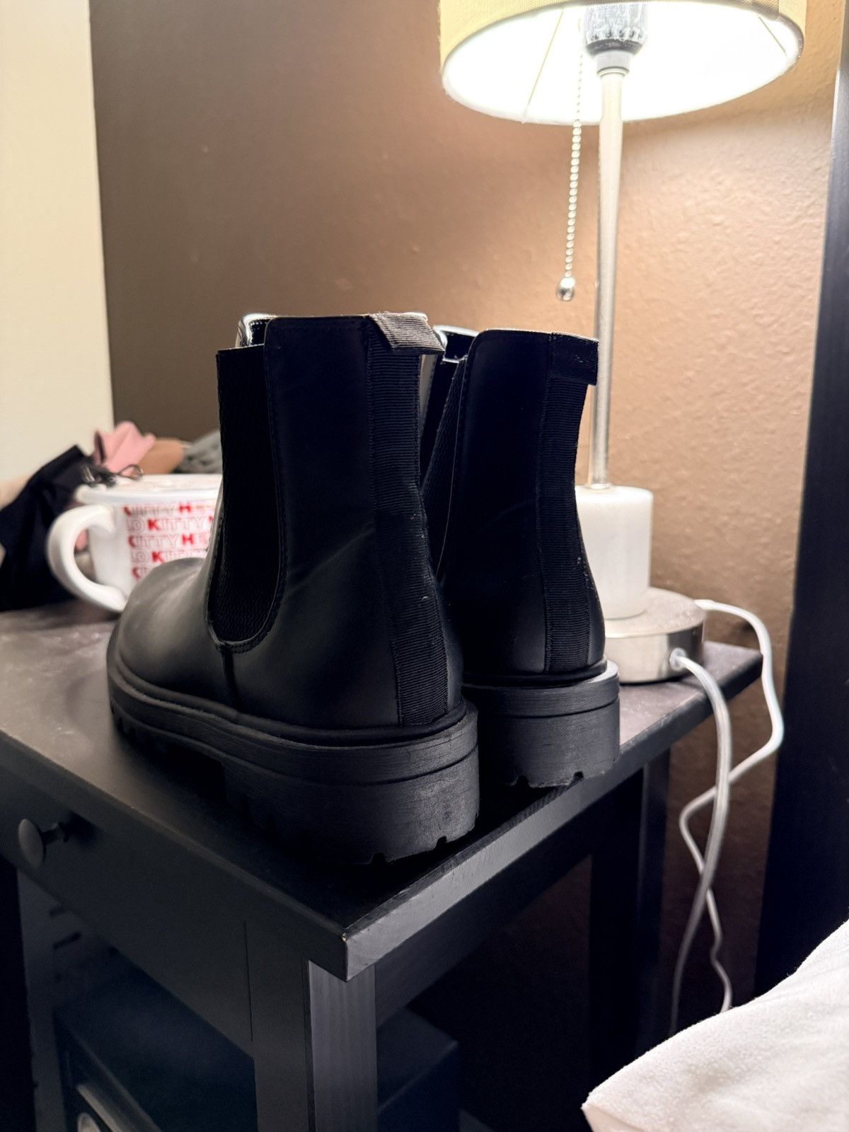 Other Black Boots Size US 8.5 / IT 38.5 - 3 Thumbnail