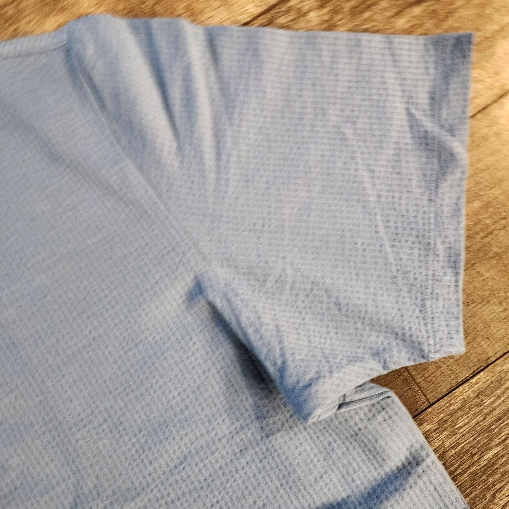Scotch & Soda Scotch & Soda T Shirt Tee Mens L Blue Textured Knit Crew Neck Short Sleeve Size US L / EU 52-54 / 3 - 4 Thumbnail