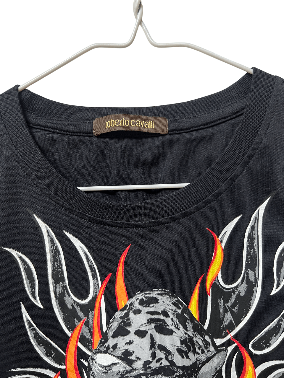 Roberto Cavalli Roberto Cavalli Tiger Flames Graphic T-Shirt Size Large NWOT Size US L / EU 52-54 / 3 - 2 Thumbnail