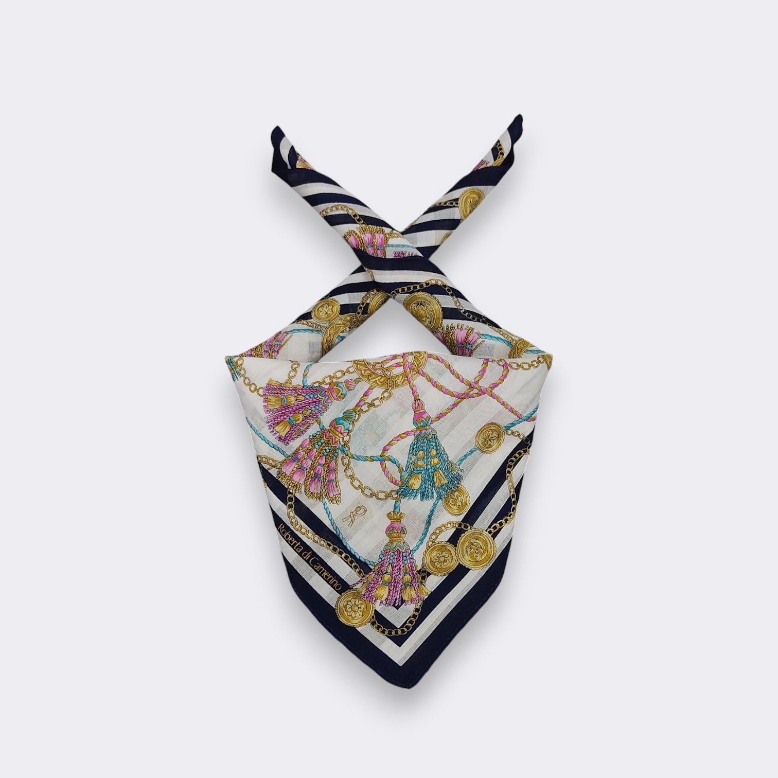 Roberta di Camerino Vintage Roberta di Camerino Handkerchief Neckerchief H241M Size ONE SIZE - 1 Thumbnail