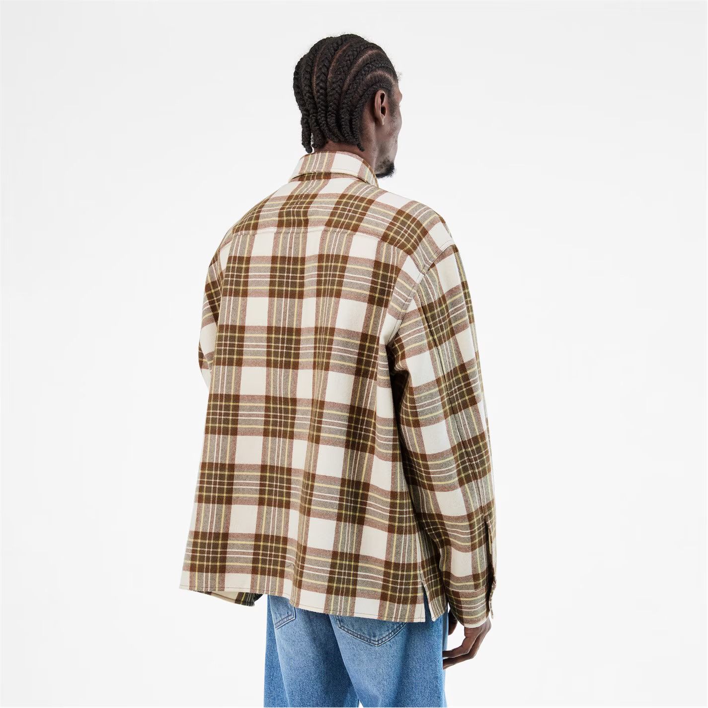AMI o1g2r1mq0326 Check Overshirt in Multicolor Size US XL / EU 56 / 4 - 4 Thumbnail
