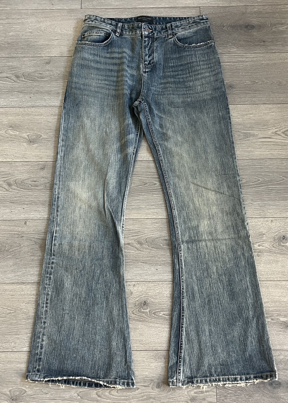 Balenciaga Balenciaga Flare Denim Size US 34 / EU 50 - 1 Thumbnail