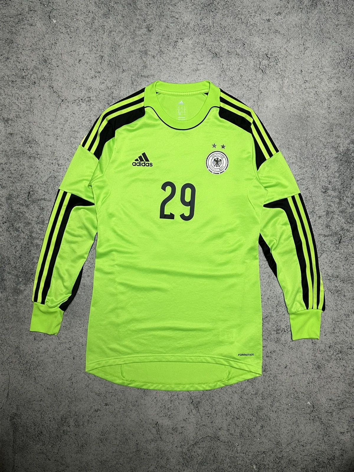 Adidas Germany #29Meike Kamper Goalkeeper 2013 Soccer Jersey