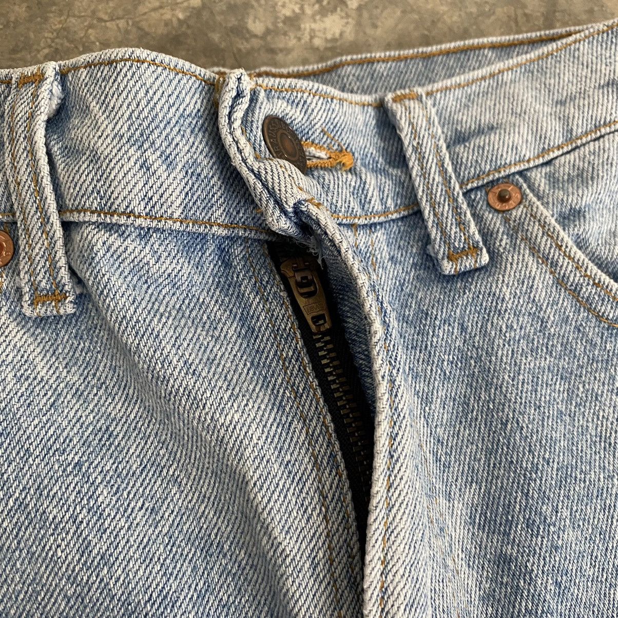 Levi's Vintage 1991 Levis 505 Light Blue Denim Shorts Jorts Cut Off Size US 29 - 7 Thumbnail