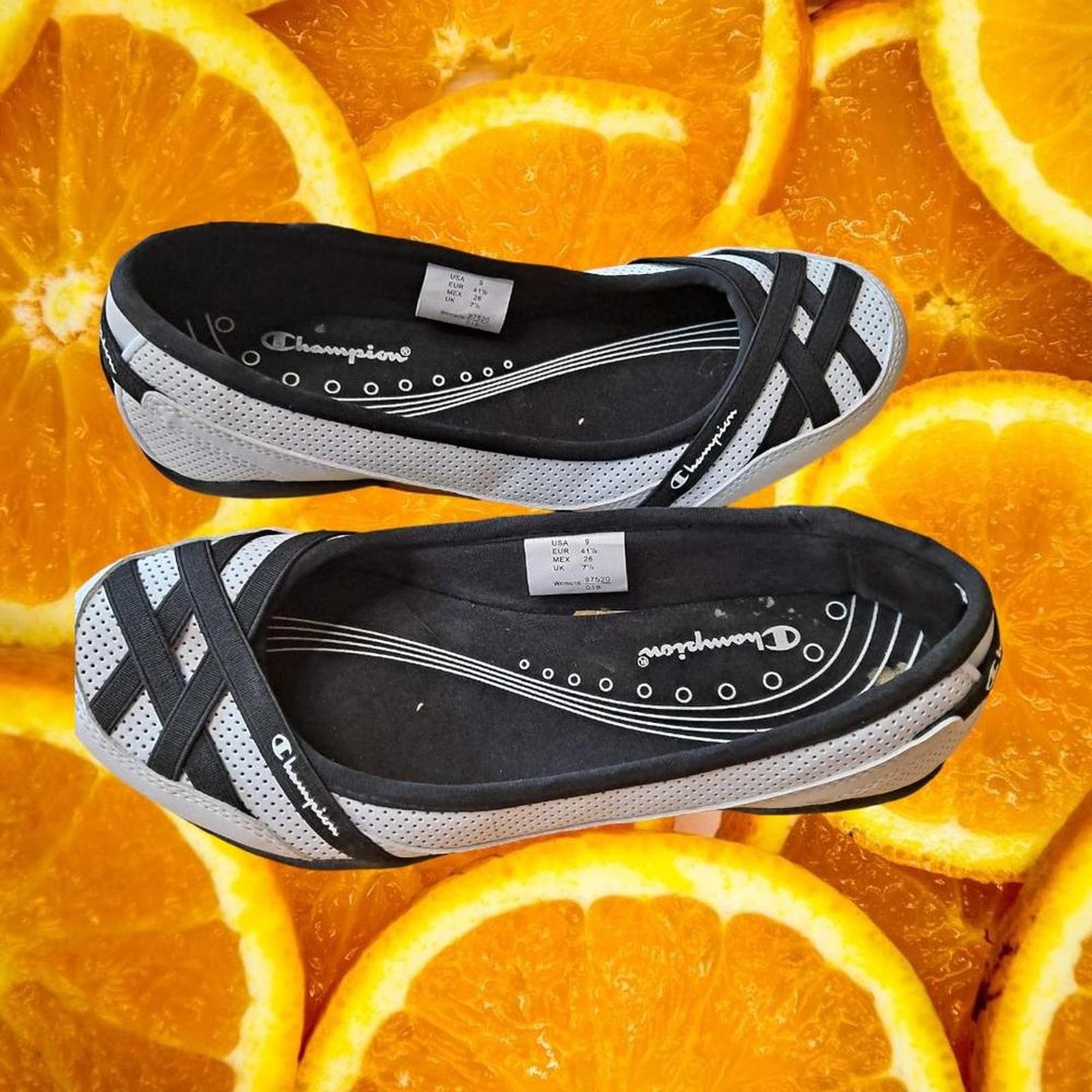 Champion Champion Black and White Loafers Size 9‎ Size US 9 / IT 39 - 1 Thumbnail