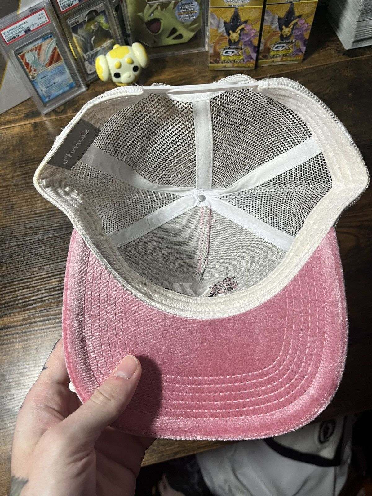 Other Shmuie pink velvet ny hat Size ONE SIZE - 2 Thumbnail