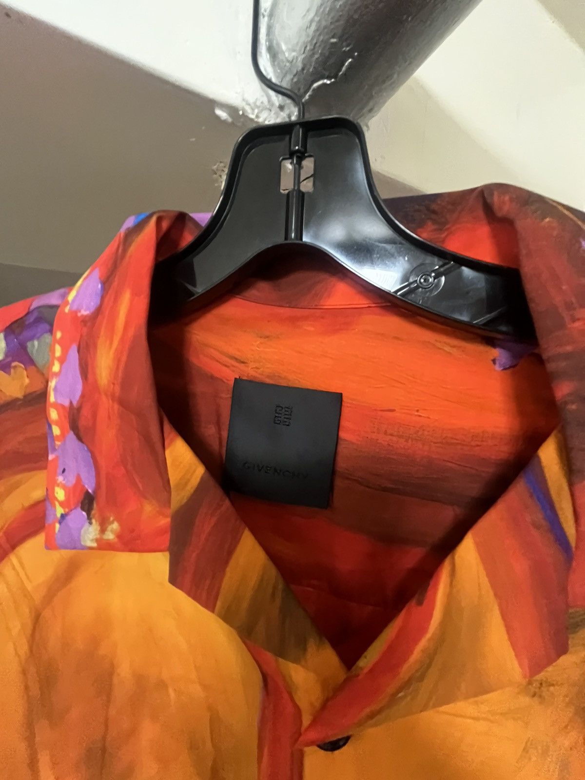 Givenchy Givenchy Devil Print Shirt Sz 41 Size US L / EU 52-54 / 3 - 3 Thumbnail