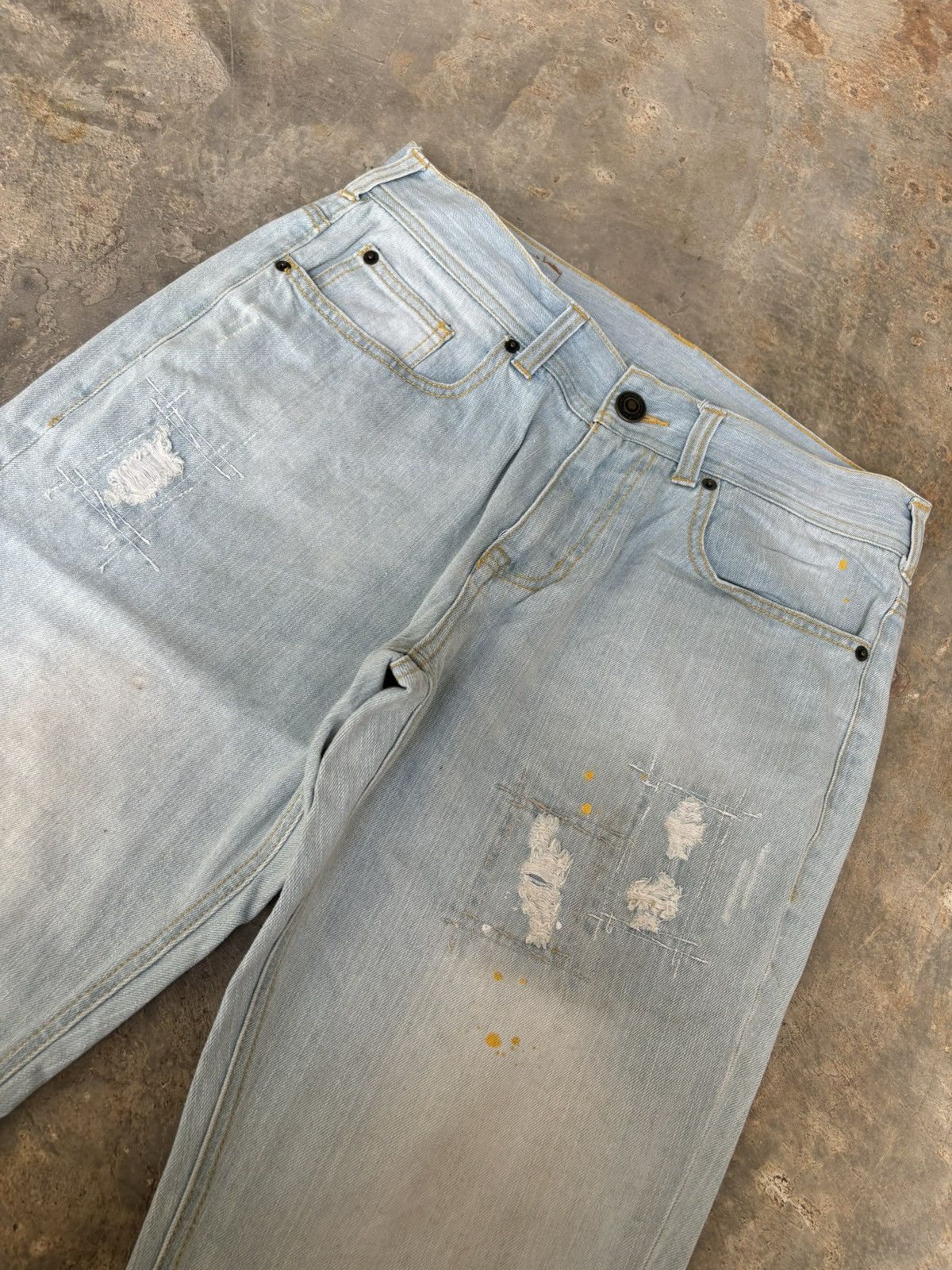 Tete Homme Tete Homme Issey Miyake Jeans Size US 32 / EU 48 - 6 Thumbnail