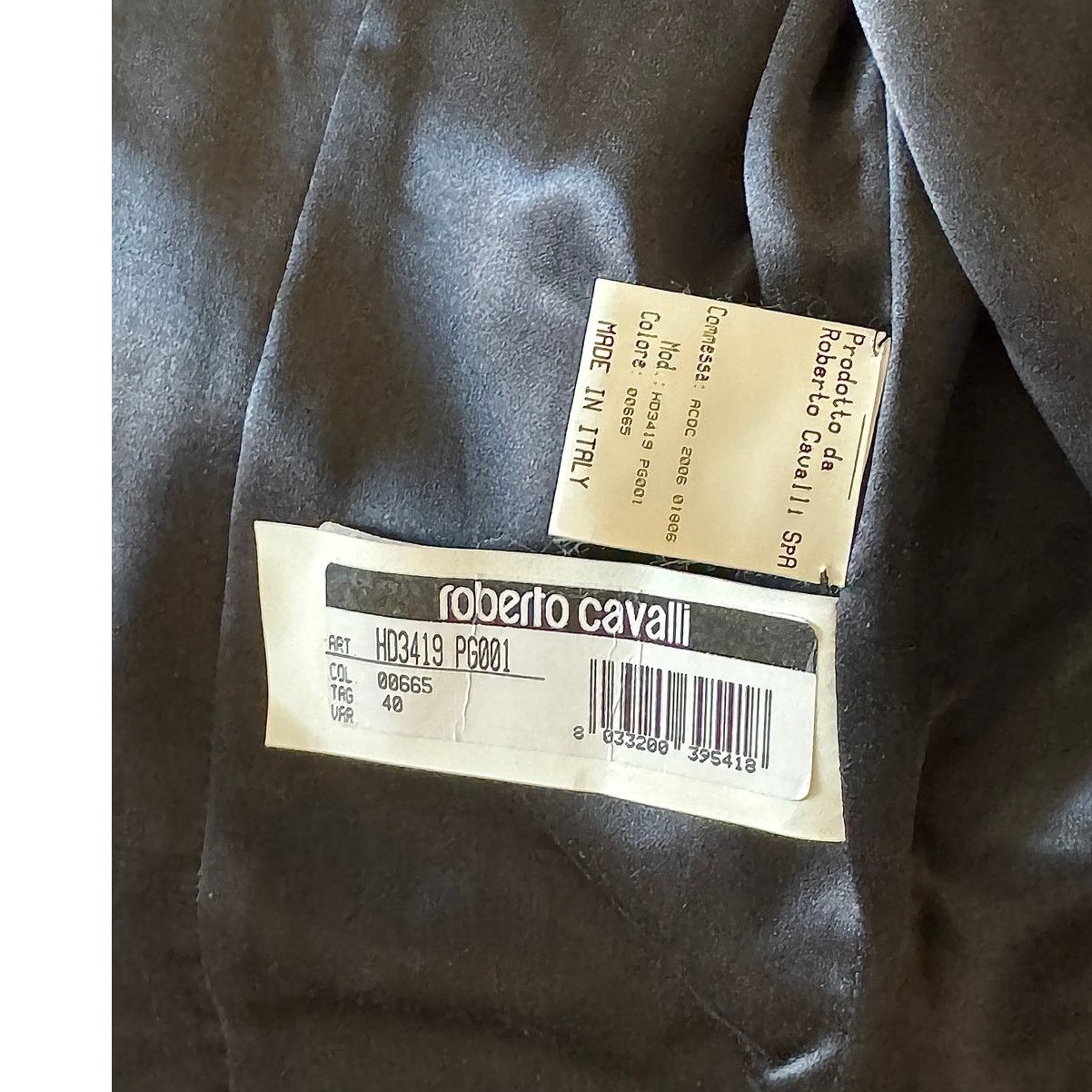 Roberto Cavalli ROBERTO CAVALLI Women Leather Jacket Beige Size S / US 4 / IT 40 - 5 Thumbnail