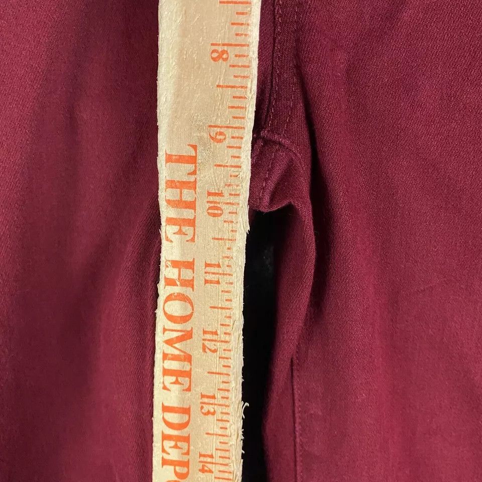Chicos Chico's Jegging Women's 2R Pull On Ankle Stretch Red Size 30" / US 8 / IT 44 - 4 Thumbnail
