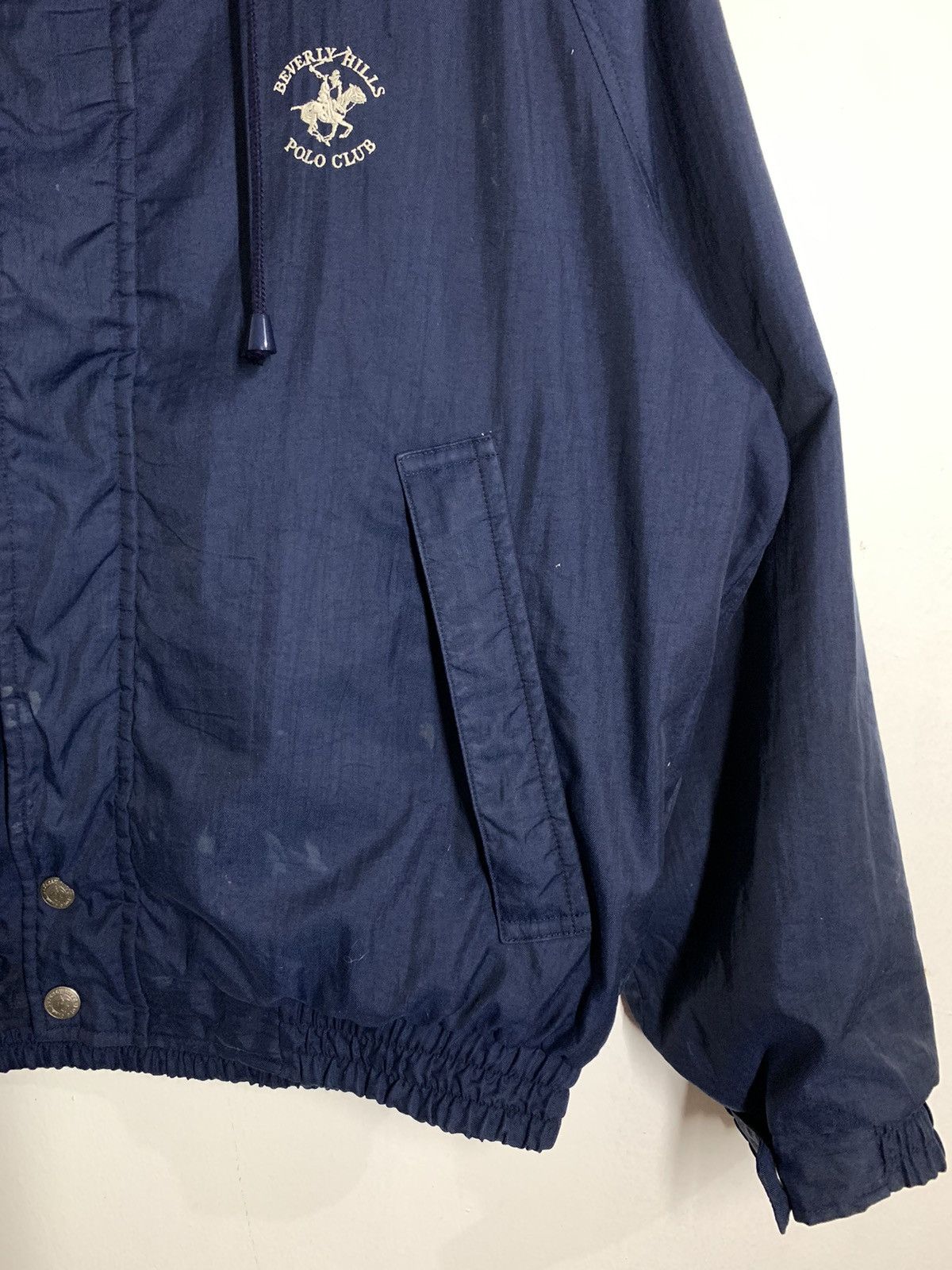 Beverly Hills Polo Club × Vintage 🔥 Vintage Beverly Hills Polo Club Fullzip Jacket Size US L / EU 52-54 / 3 - 4 Thumbnail
