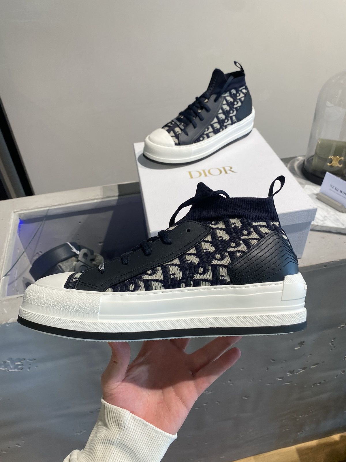 Dior BNWT Dior Walk’n’Dior Oblique Sneaker Size US 11 / IT 41 - 4 Thumbnail