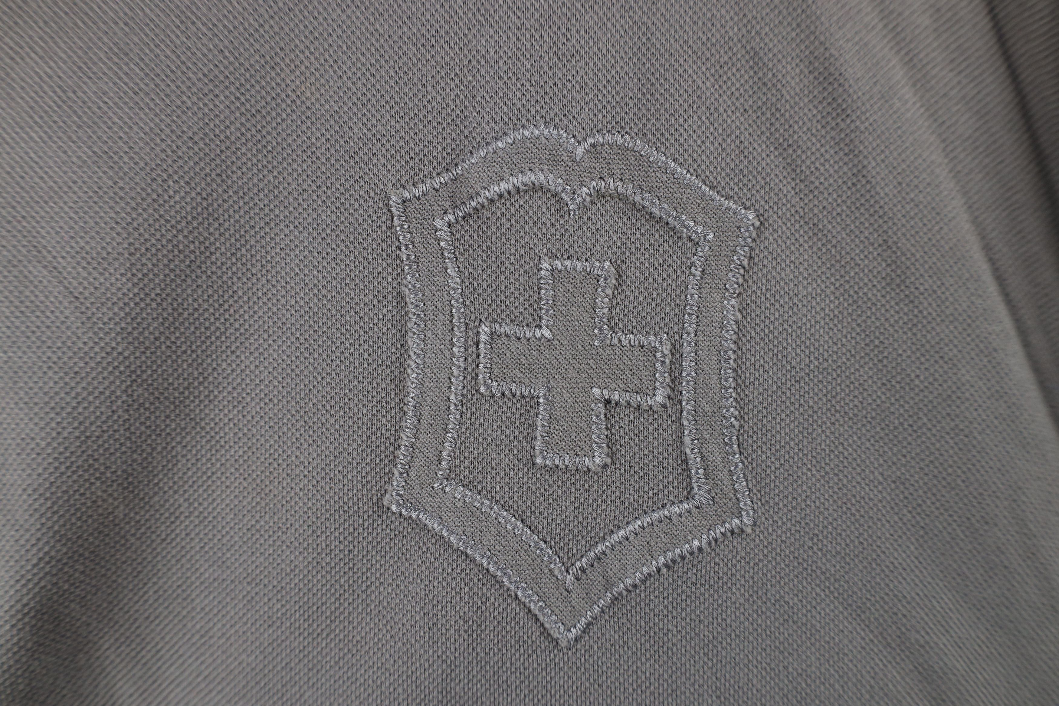 Victorinox × Vintage Victorinox Big Logo Pique Cotton Collared Golf Polo Shirt Size US XL / EU 56 / 4 - 5 Thumbnail