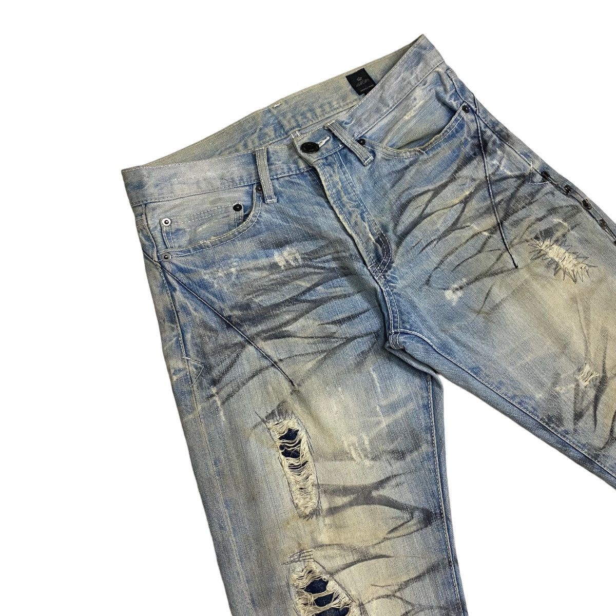 Japanese Brand × semanticdesign Semantic Design Punk style distressed denim Size US 30 / EU 46 - 4 Thumbnail