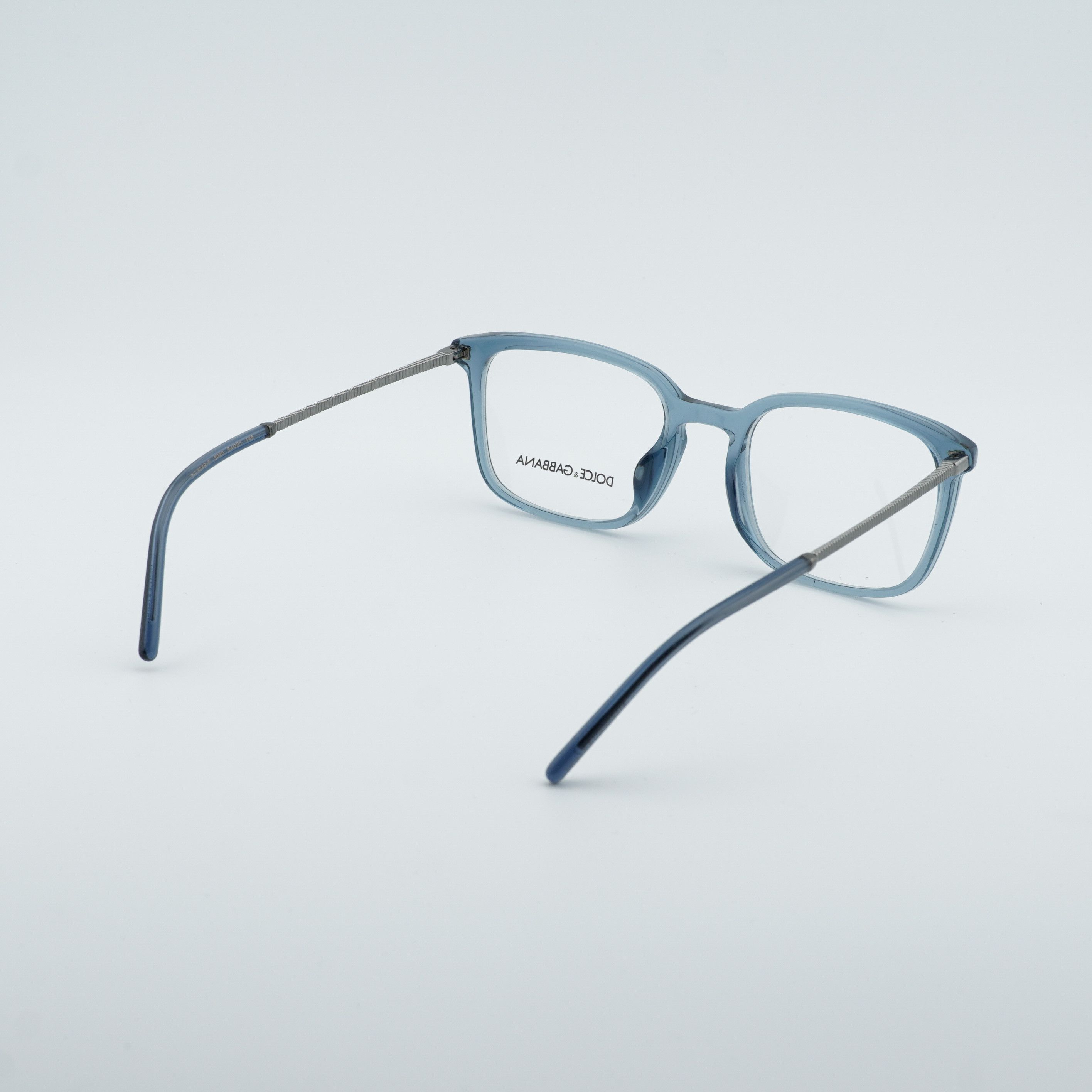 Dolce & Gabbana Dolce & Gabbana DG3349F 3040 Eyeglasses Rectangle Blue Size ONE SIZE - 5 Thumbnail