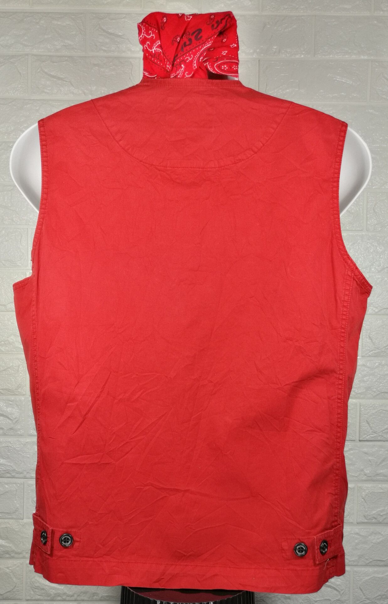 Japanese Brand Vintage Japanese Brand Red Vest Size US L / EU 52-54 / 3 - 4 Thumbnail