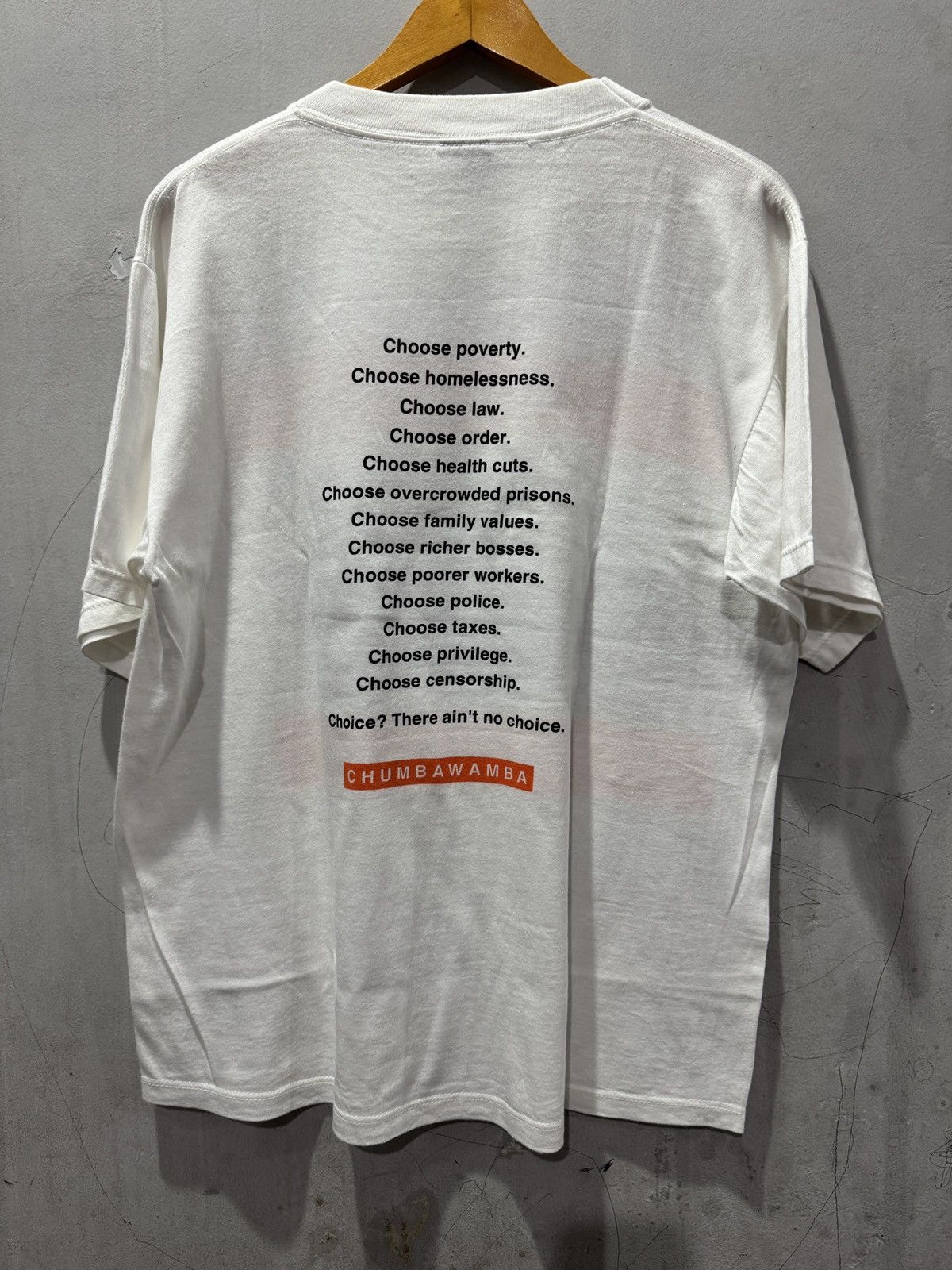 Band Tees Vintage Chumwamba Size US M / EU 48-50 / 2 - 6 Thumbnail