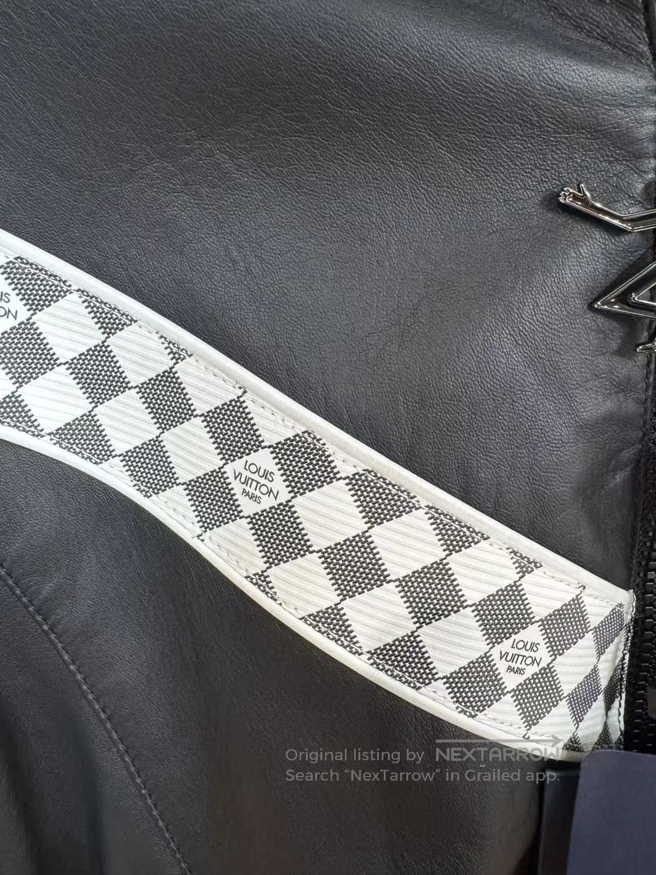 Louis Vuitton Louis Vuitton Damier Sheepskin Leather Jacket. Size US S / EU 44-46 / 1 - 3 Thumbnail