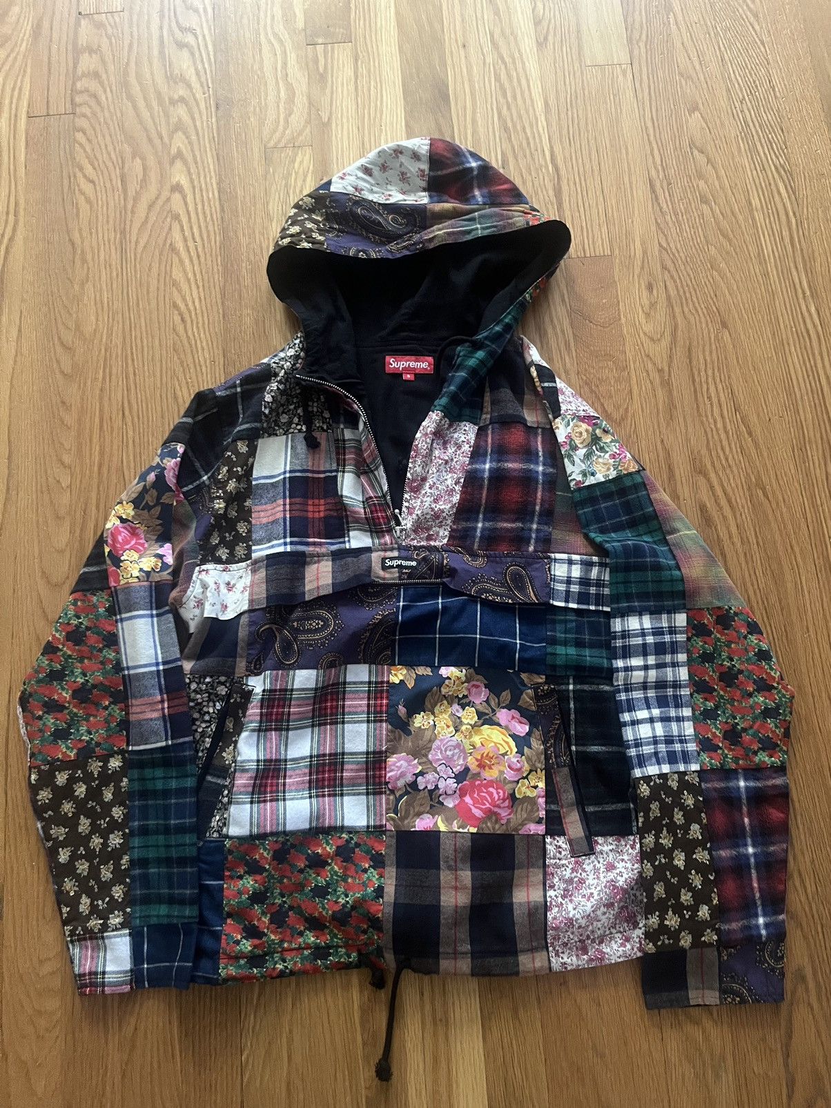 Supreme Supreme patchwork anorak Jacket dswt | Grailed