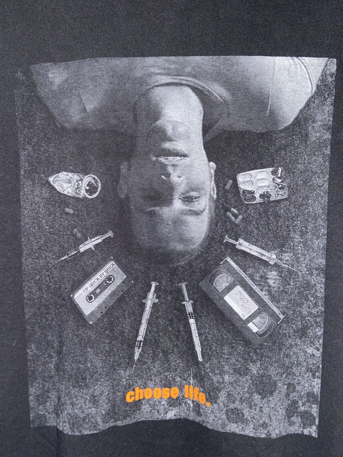 Band Tees Trainspotting Movie Merch Tee L 1/1 Bootleg UNI Choose Life Size US L / EU 52-54 / 3 - 2 Thumbnail