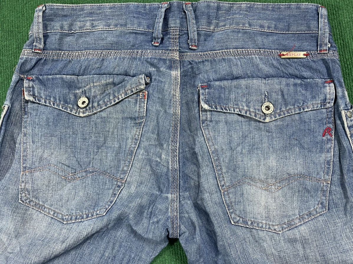 Replay Vintage Replay Wide Leg Jeans Size US 34 / EU 50 - 9 Thumbnail