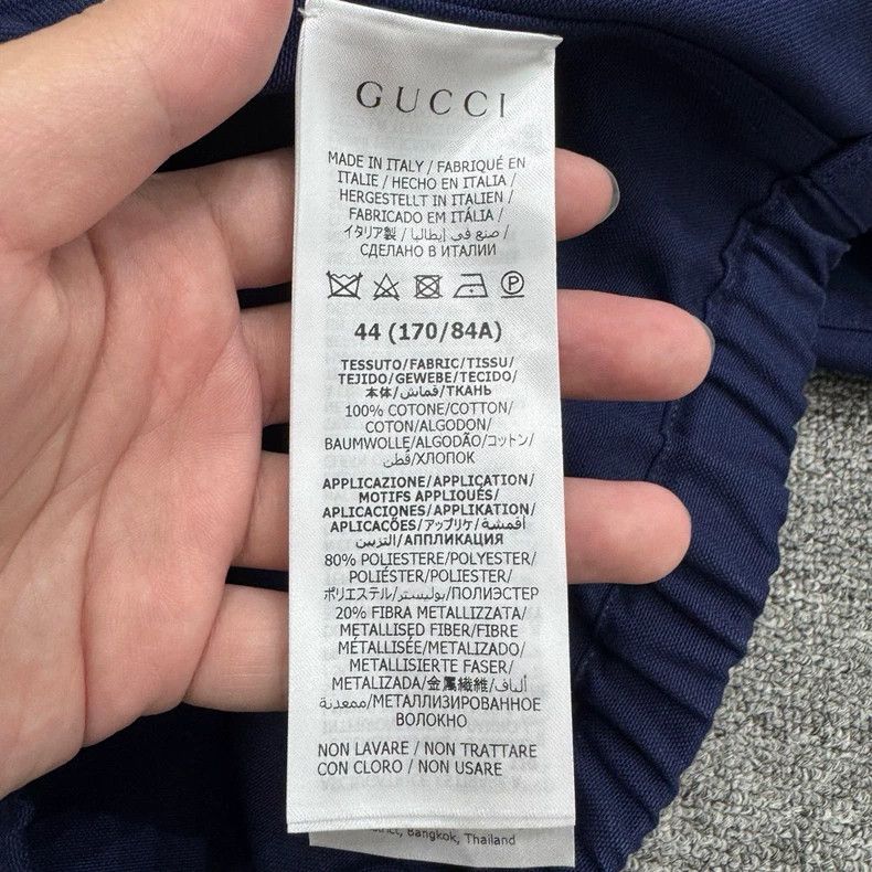 Gucci Gucci Blue denim jacket Size US S / EU 44-46 / 1 - 3 Thumbnail